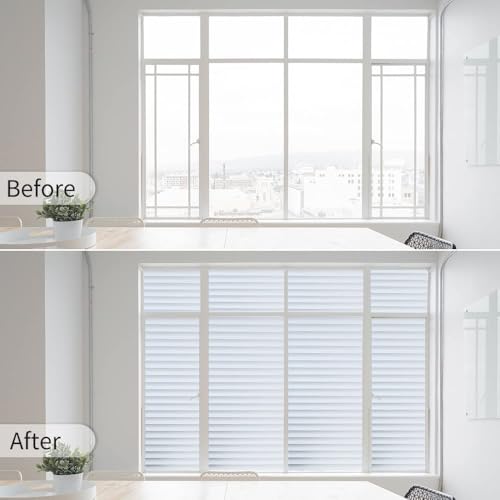 Window Privacy Film Blinds with Tools
