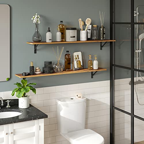 Long Wall Shelves (4 Count)