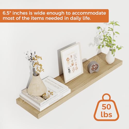 Floating Shelves for Wall (2 Count)