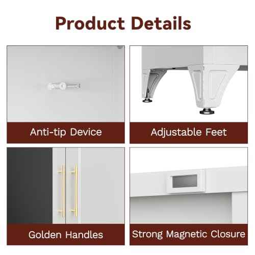 71" Tall Armoire Wardrobe Closet with Mirror
