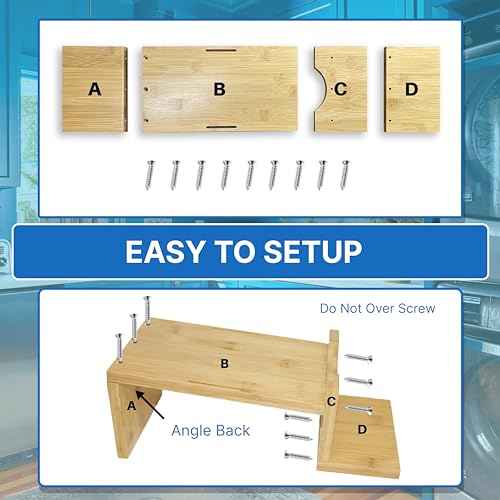 Liquid Laundry Detergent Holder Stand with Tray & Strap