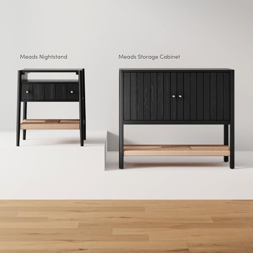 Meads Mid Century Modern Cabinet with Doors