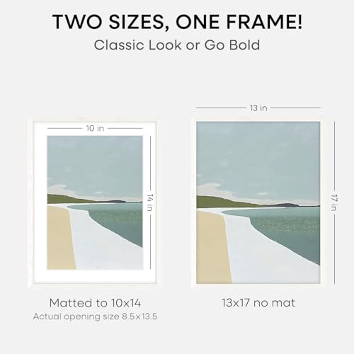13x17 White Oak Picture Frame (2 Count)