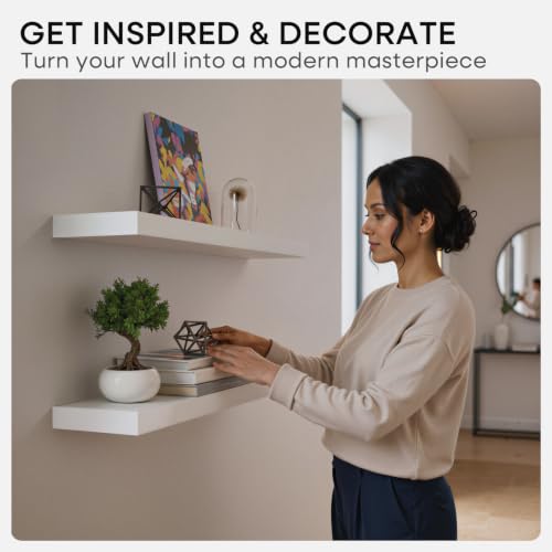 48 Inch Floating Shelves (3 Count)