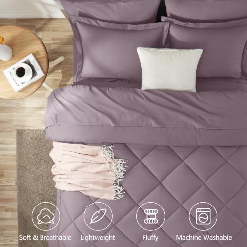 Full Size Comforter Sets Dusty Purple