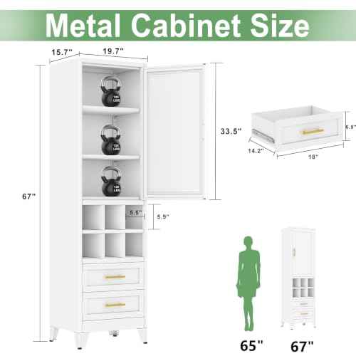 Tall Narrow Storage Cabinet
