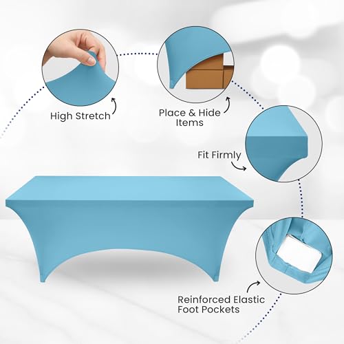 Spandex Table Cloth 1 Pack [6FT