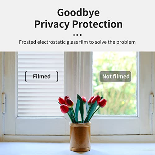 Window Privacy Film Blinds with Tools