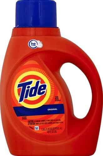Original Scent HE Turbo Clean Liquid Laundry Detergent 40 oz 25 loads (40 Fl Oz)
