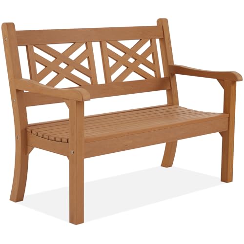 49" All Weather Poly Lumber Outdoor Garden Bench