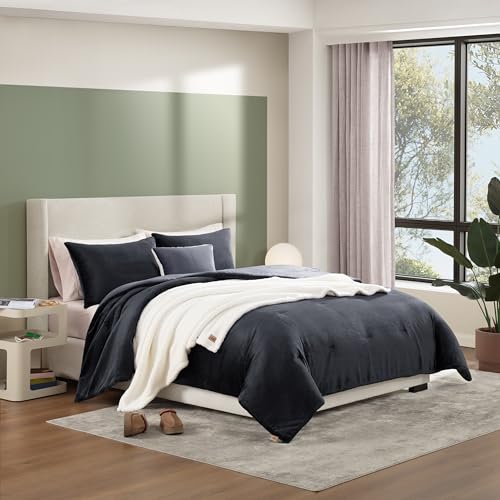 Remina Queen Comforter Set with Blanket & Pillow