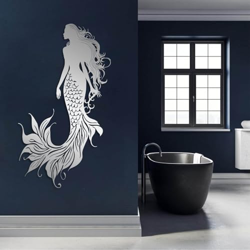 Metal Mermaid Wall Decor