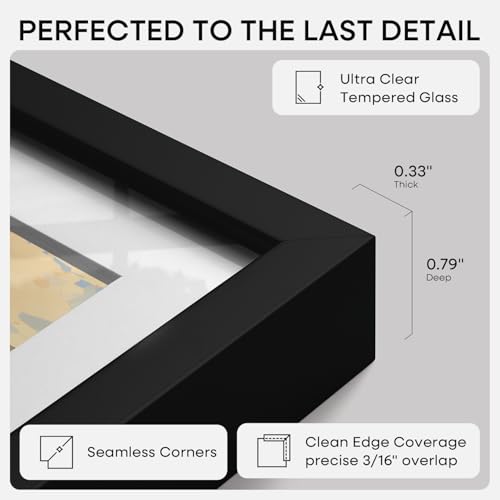 11x11 Black Picture Frame