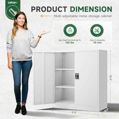 Metal Storage Cabinets with Lock Door