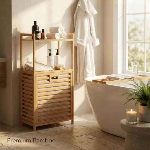 Tilt Out Laundry Hamper with 2 Tier