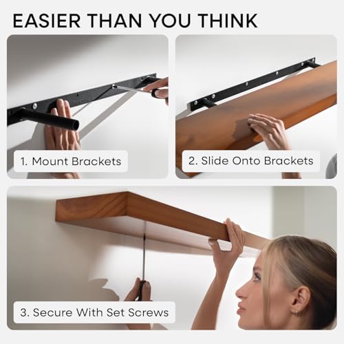 30 Inch Floating Shelves (4 Count)
