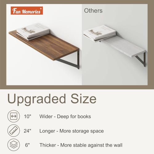 Floating Shelves 24 Inch Long