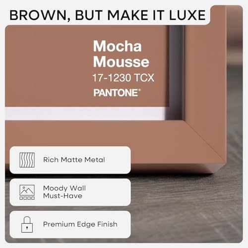 13.5x40 Mocha Picture Frame