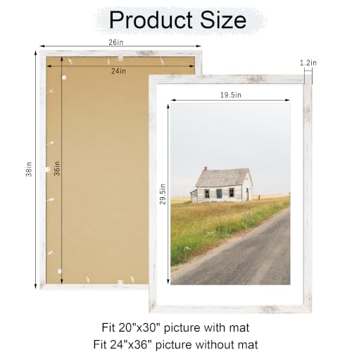 24x36 Picture Frame Set of 4