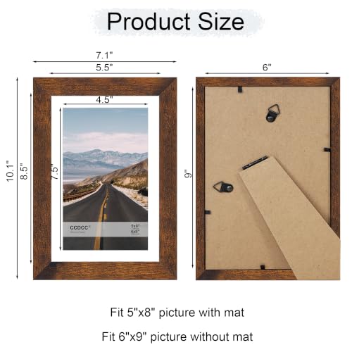 6x9 Picture Frame Set of 4 (4 Count)