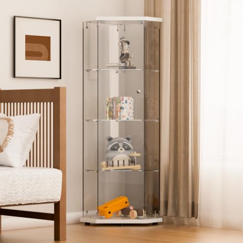 5 Corner Glass Display Cabinet