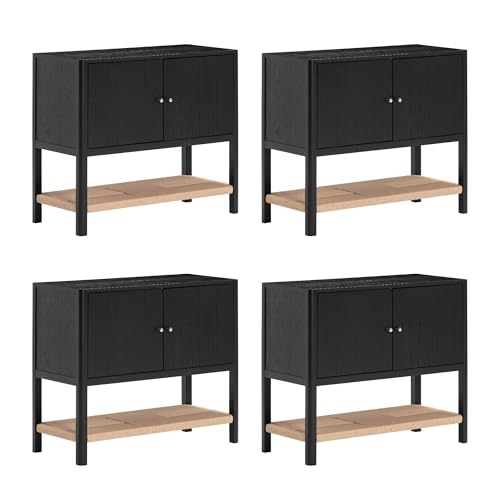 Meads Mid Century Modern Cabinet or TV Stand with Doors