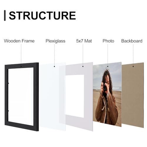8x10 Picture Frames Set of 9 (9 Count)