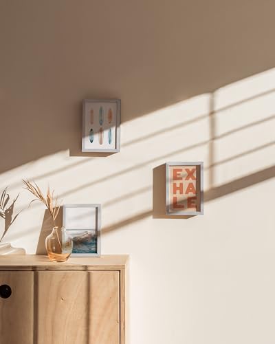 4x6 Silver Metal Picture Frames (3 Count)