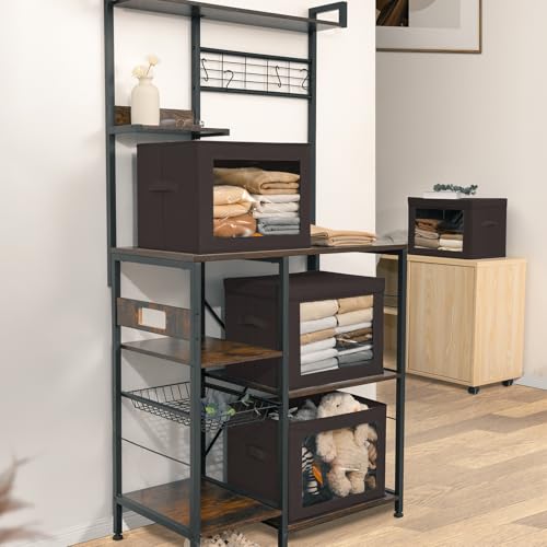 Stackable Storage Bins with Lids (3 Count)