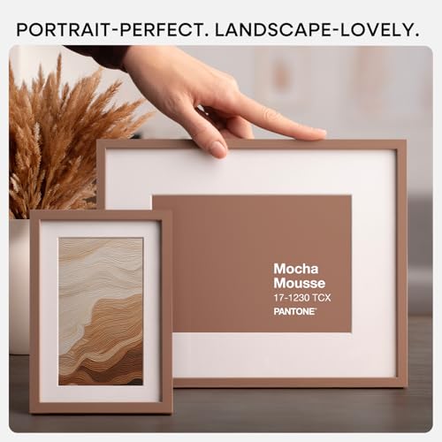 10x10 Mocha Picture Frame