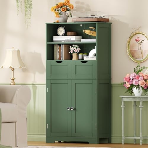 Bathroom Storage Cabinet with Adjustable Shelf