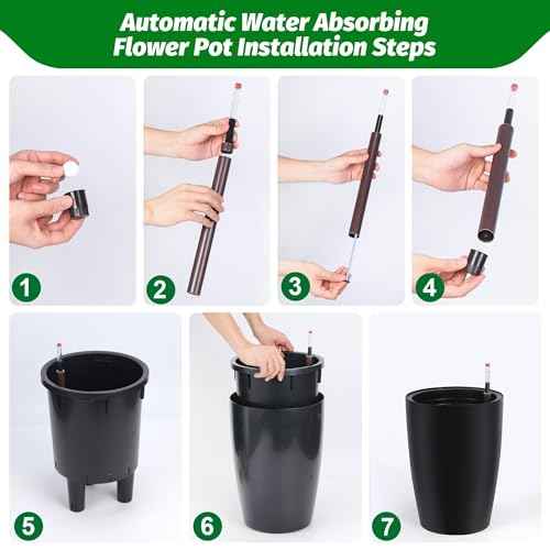16" Tall Planter Set of 4 (4 Count)