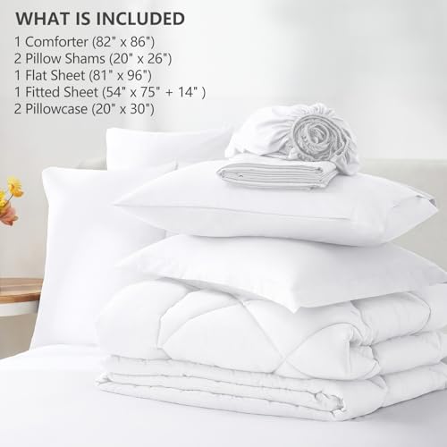 Full Size Comforter Sets White