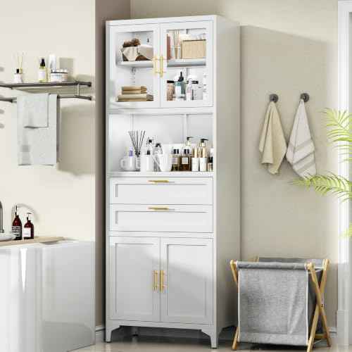 71" Kitchen Pantry Cabinet