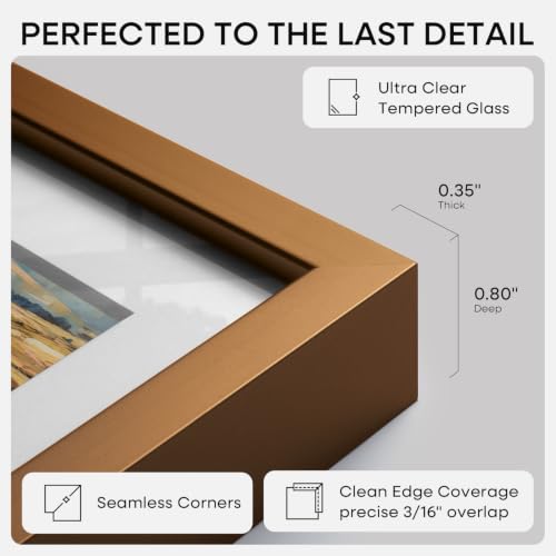 12x24 Bronze Picture Frame (3 Count)