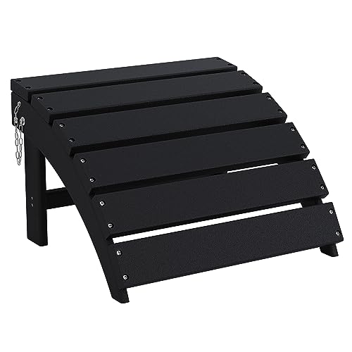 Folding Plastic Adirondack Ottoman
