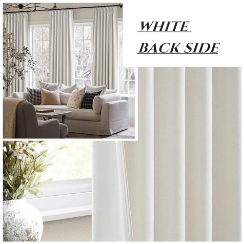 100 Inch Long Blackout Curtains for Sliding Glass Doors (2 Count)