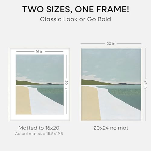 20x24 White Oak Picture Frame