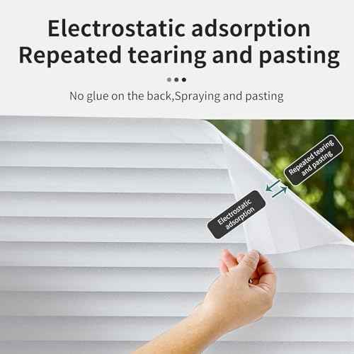 Window Privacy Film Blinds with Tools
