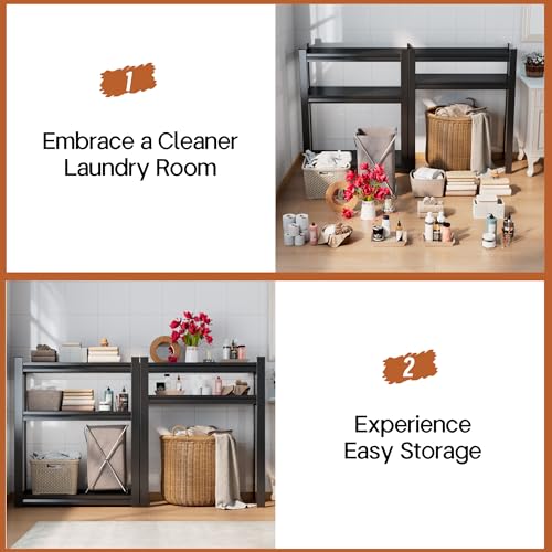 Over Washer and Dryer Shelves