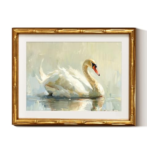 Gold Bamboo Framed Wall Art