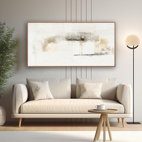 Minimalist Graffiti Multicolor Abstract Canvas Wall Art Decor 24”×48”