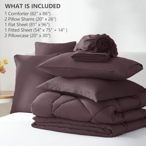 Full Size Comforter Sets Cocoa Powder