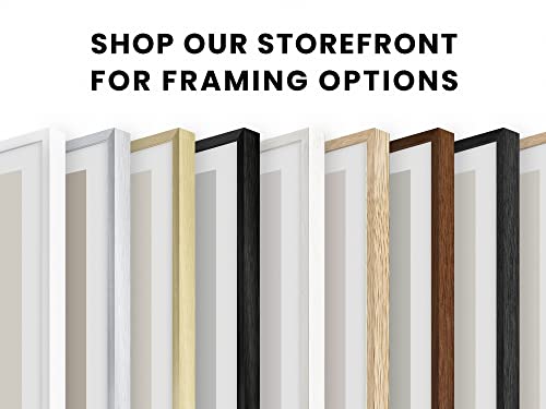 20x30 Black Oak Frame
