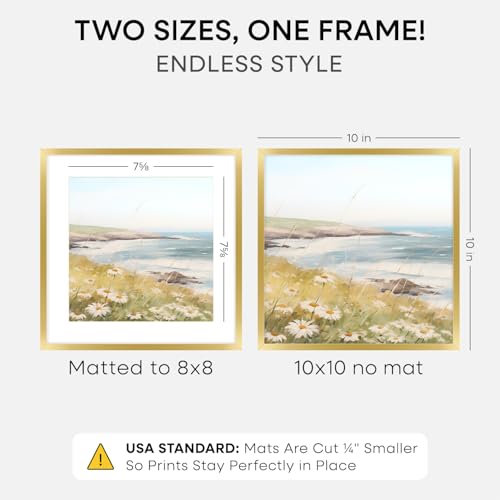 10x10 Gold Picture Frame