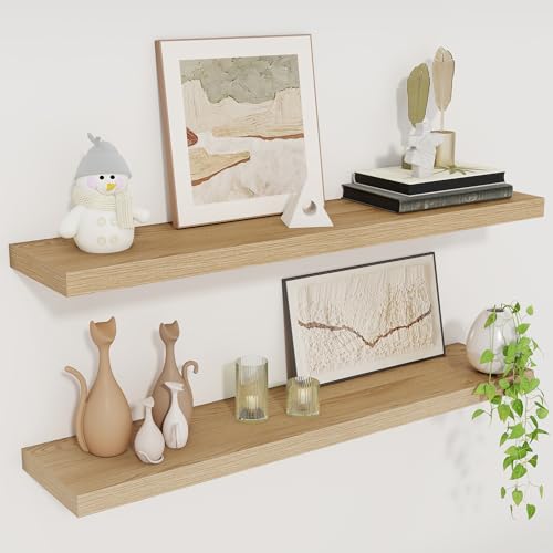 Floating Shelves for Wall (2 Count)
