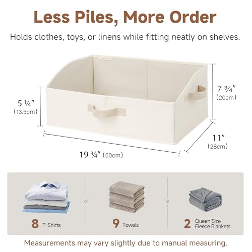 Closet Storage Bins Trapezoid (3 Count)