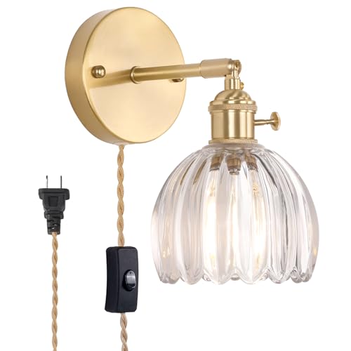 Plug in Wall Sconce