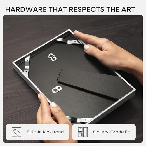 A4 Silver Picture Frame (3 Count)