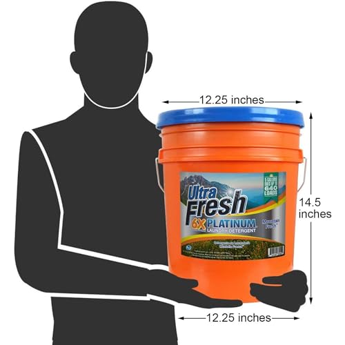 6X Platinum 5 Gal Laundry Detergent (640 Fl Oz)